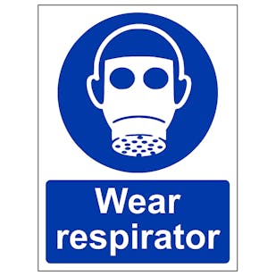 Wear Respirator - Portrait
