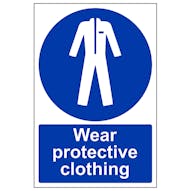 Wear Protective Clothing - Portrait