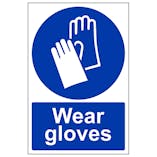Wear Gloves - Super-Tough Rigid Plastic