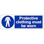 Protective Clothing Must Be Worn - Landscape