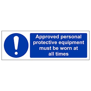 Approved Personal Protective Equipment - Landscape