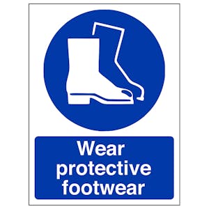 Wear Protective Footwear - Super-Tough Rigid Plastic