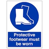 Eco-Friendly Protective Footwear Must Be Worn In This Area
