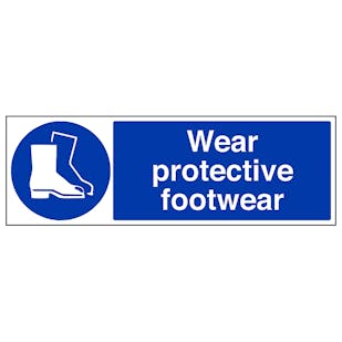 Wear Protective Footwear - Landscape