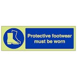 GITD Protective Footwear Must Be Worn