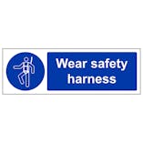 Wear Safety Harness - Landscape