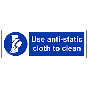 Use Anti-Static Cloth To Clean - Landscape