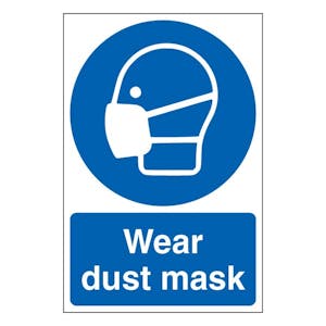 Wear Dust Mask - Portrait