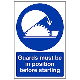 Guards Must Be In Position - Portrait