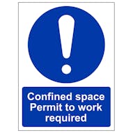Confined Space - Permit To Work Required