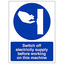 Switch Off Electricity Supply - Portrait 