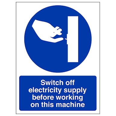 Switch Off Electricity Supply - Portrait | Eureka Direct