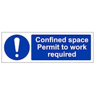Permit To Work Must Be Obtained
