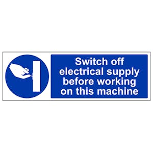 Switch Off Electricity Supply - Landscape