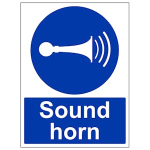 Sound Your Horn - Portrait - Removable Vinyl