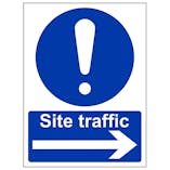 Site Traffic Arrow Right - Portrait