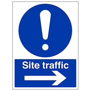 Site Traffic Arrow Right - Portrait