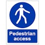 Pedestrian Access - Portrait
