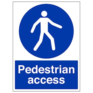 Pedestrian Access - Portrait