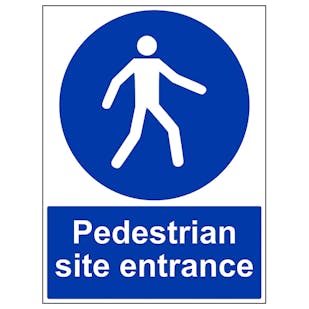 Pedestrian Site Entrance