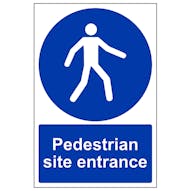 Pedestrian Site Entrance