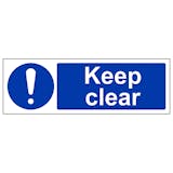 Keep Clear - Landscape