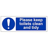 Eco-Friendly Please Keep These Toilets Clean And Tidy