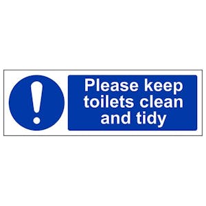 Eco-Friendly Please Keep These Toilets Clean And Tidy