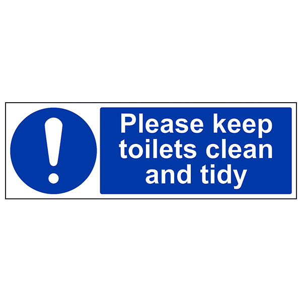 Toilet/Washroom Signs Safety Signage, Books & Labels EurekaDirect