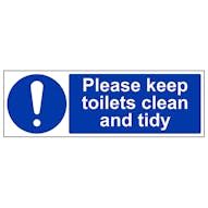 Toilet/Washroom Signs