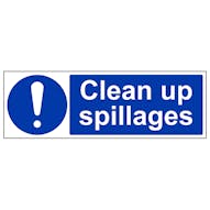 Clean Up Spillages - Landscape