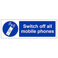 Switch Off All Mobile Phones - Landscape