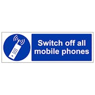 Switch Off All Mobile Phones - Landscape