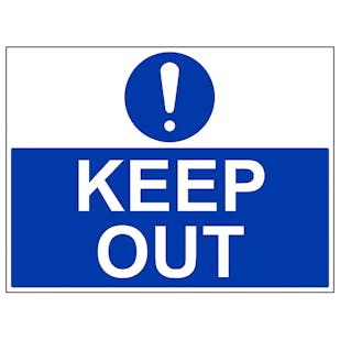 Keep Out - Large Landscape