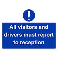 Eco-Friendly All Visitor And Driver Must Report To Reception