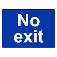 No Exit - Large Landscape