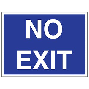 No Exit - Large Landscape