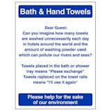 Eco-Friendly Bath & Hand Towels