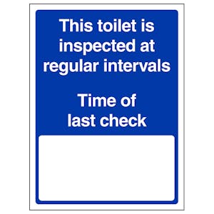 This Toilet Is Inspected