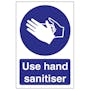 Use Hand Sanitiser - Portrait