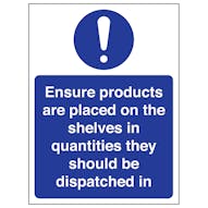 Ensure Products Are Placed On The Shelves