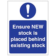 Stock Management Signs