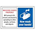 Washing Hands Properly Will Prevent...Now Wash Your Hands!