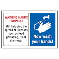 Washing Hands Properly Will Help...