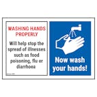 Washing Hands Properly Will Help...Now Wash Your Hands!
