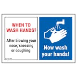 When To Wash Hands? After Blowing... Now Wash Hands!