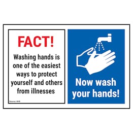 FACT! Washing Hands Is One...Now Wash Your Hands!