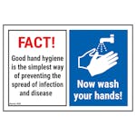 FACT! Good Hand Hygiene Is...Now Wash Your Hands!