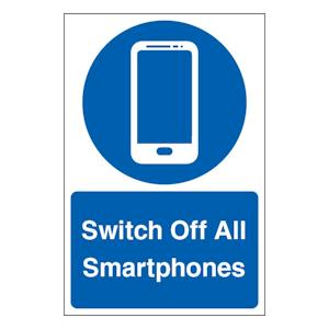 Switch Off All Smartphones - Portrait