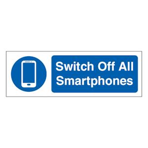 Switch Off All Smartphones - Slim Landscape